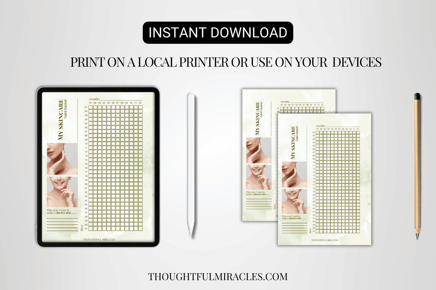 vanilla-bloom-skincare-habit-tracker-a4-pdf-png-files-instant-download