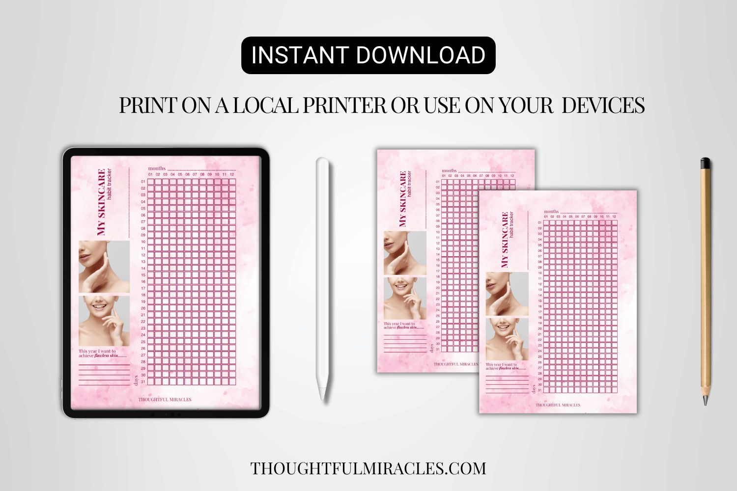 petal-kiss-skincare-habit-tracker-a4-pdf-png-files-instant-download